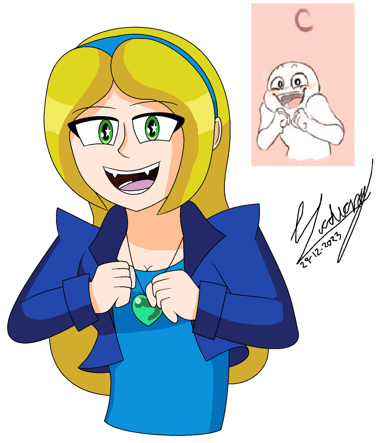 Character expression meme (1-C) Drakey Dracula