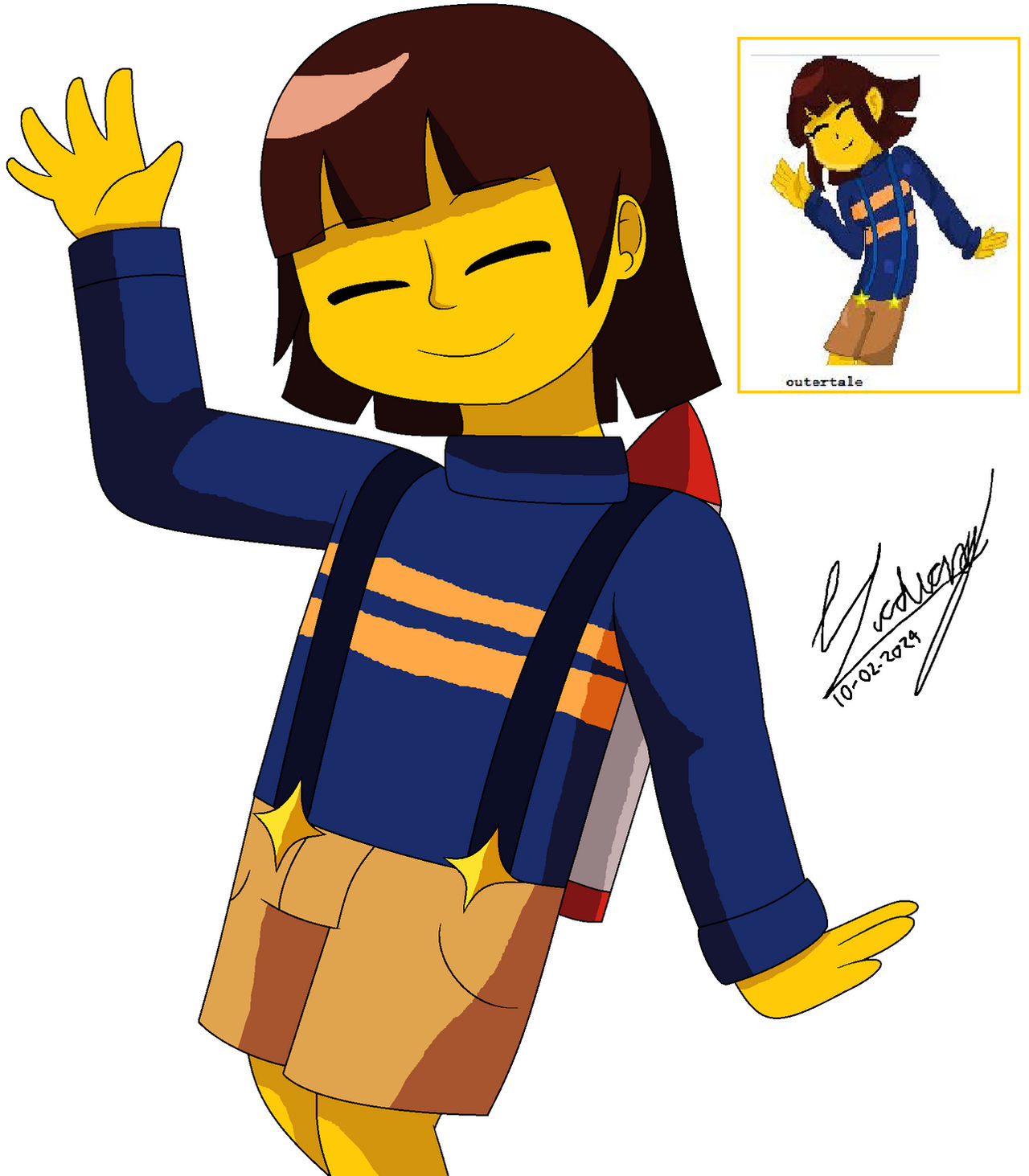 Frisk outertale