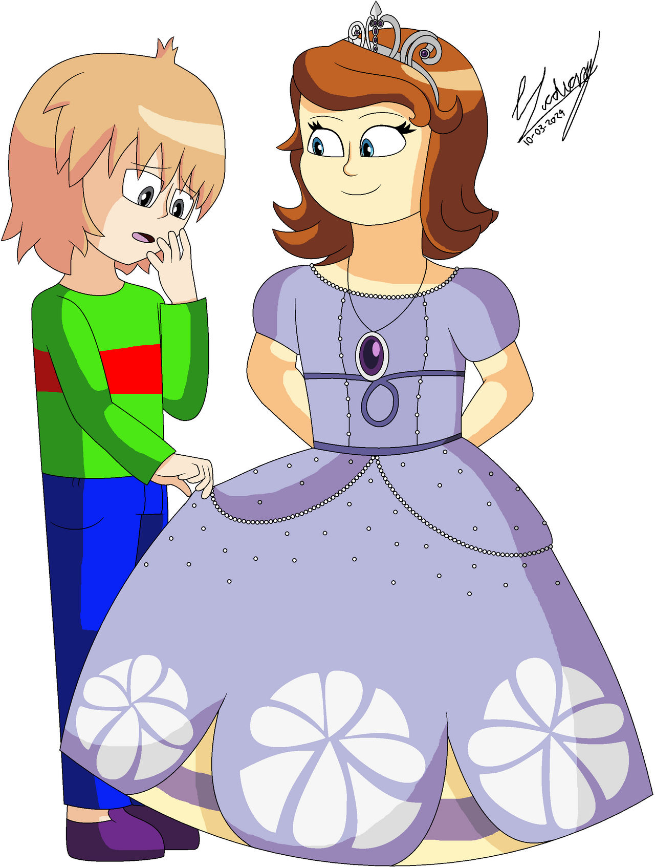 Princess Sofia and Shawn Coover