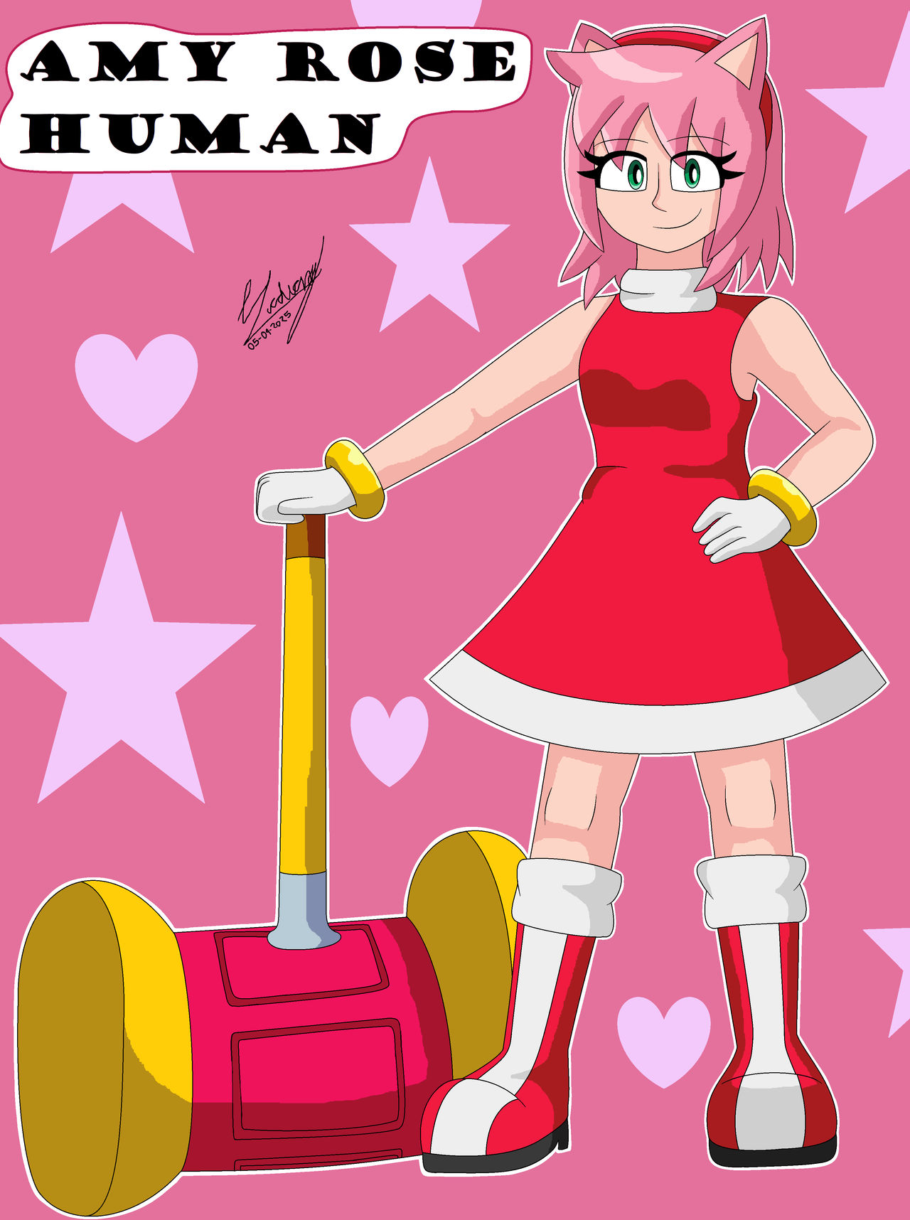 Amy rose human version