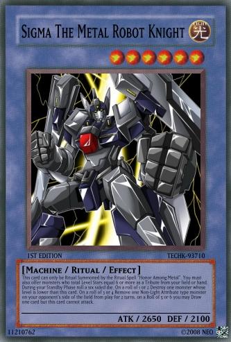 Sigma the Metal Robot Knight