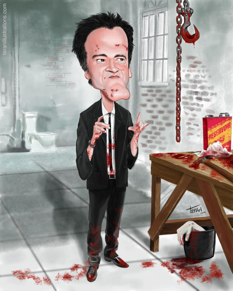 Тарантино caricature