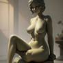 Statue of a naked girl #5