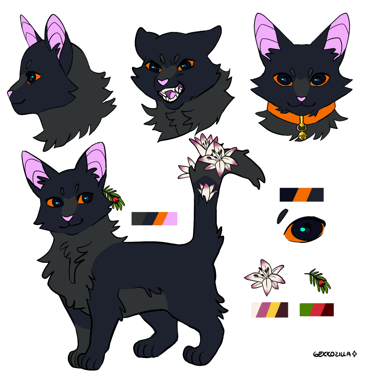 reference sheet commission by GEKKOZILLA on DeviantArt