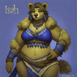 Isah, the female bear