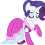 Rarity New Dress Vector