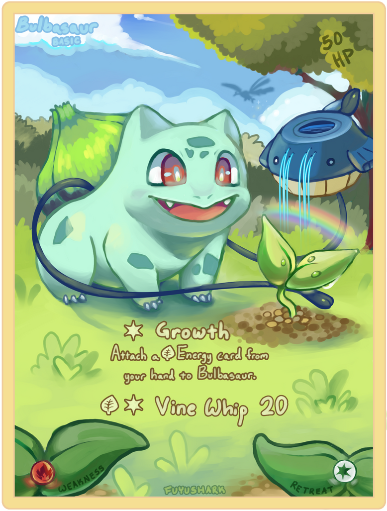 Bulbasaur Card Print