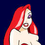 Jessica Rabbit colored