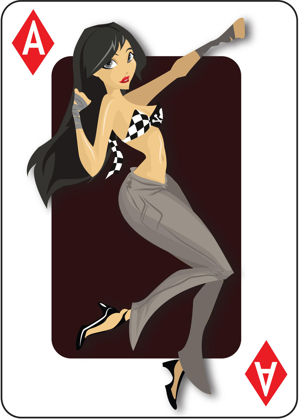Commision- No Name PlayingCard