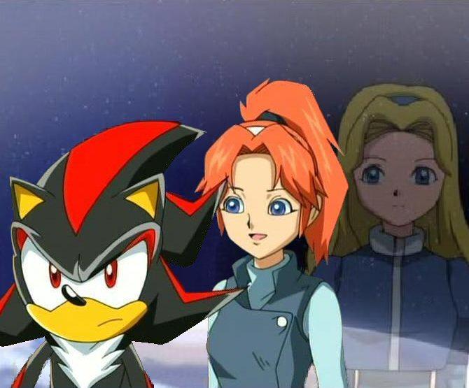 Shadow,Maria e Molly by SonikkuShadowpearl on DeviantArt