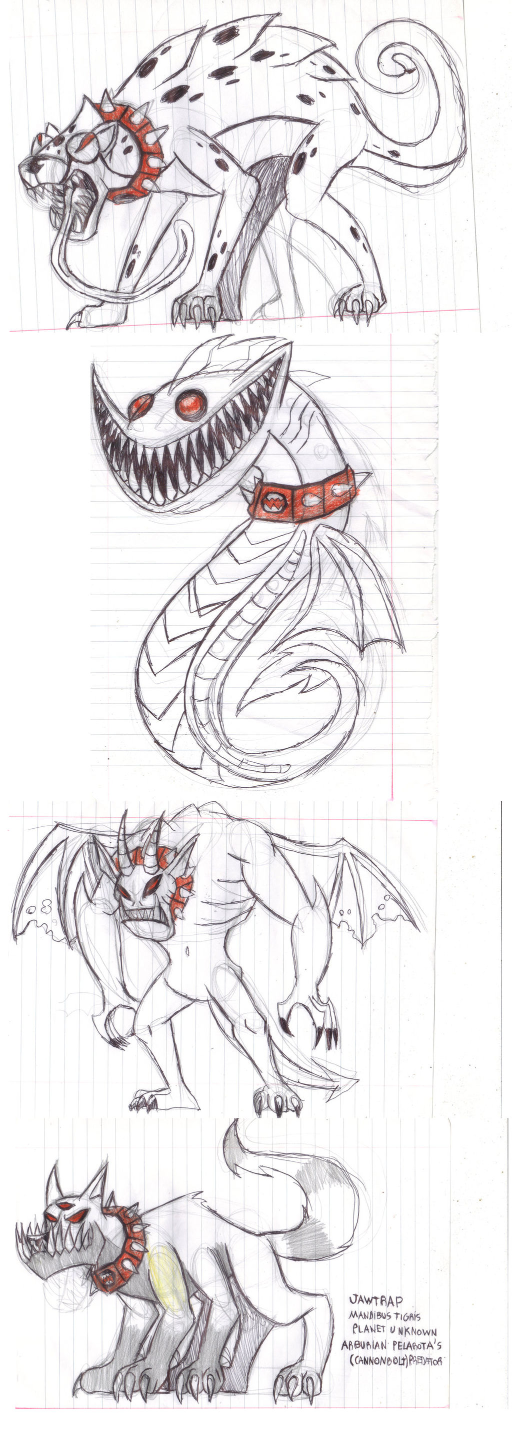 Clockwork Predator Rzgmon200 Omniverse-Predators set (Pencil Sketches) by RZGmon200 on DeviantArt