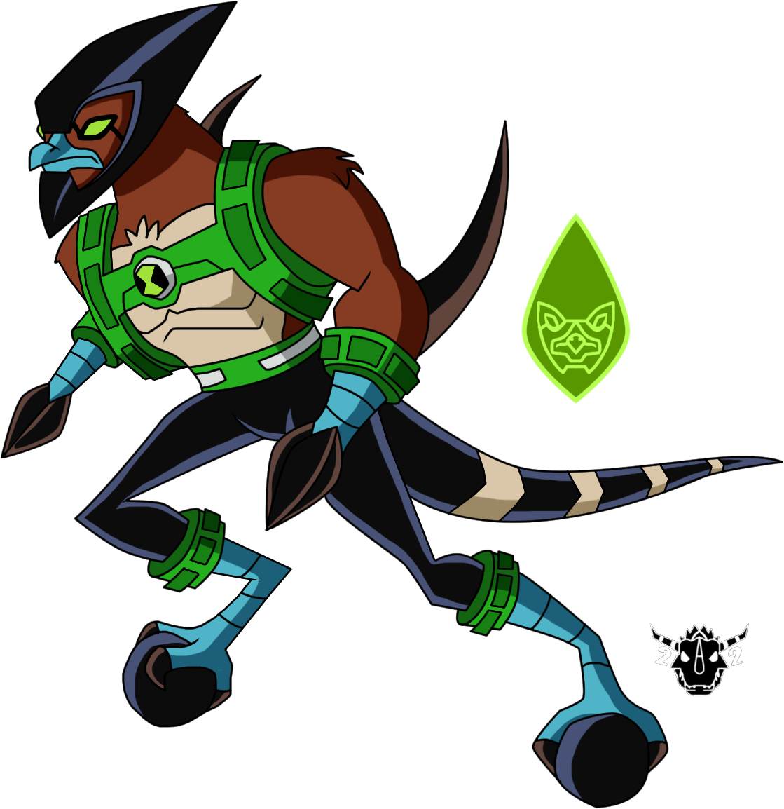 Ben 10,000 Fusion XLR-Wolf by Mastvid on DeviantArt