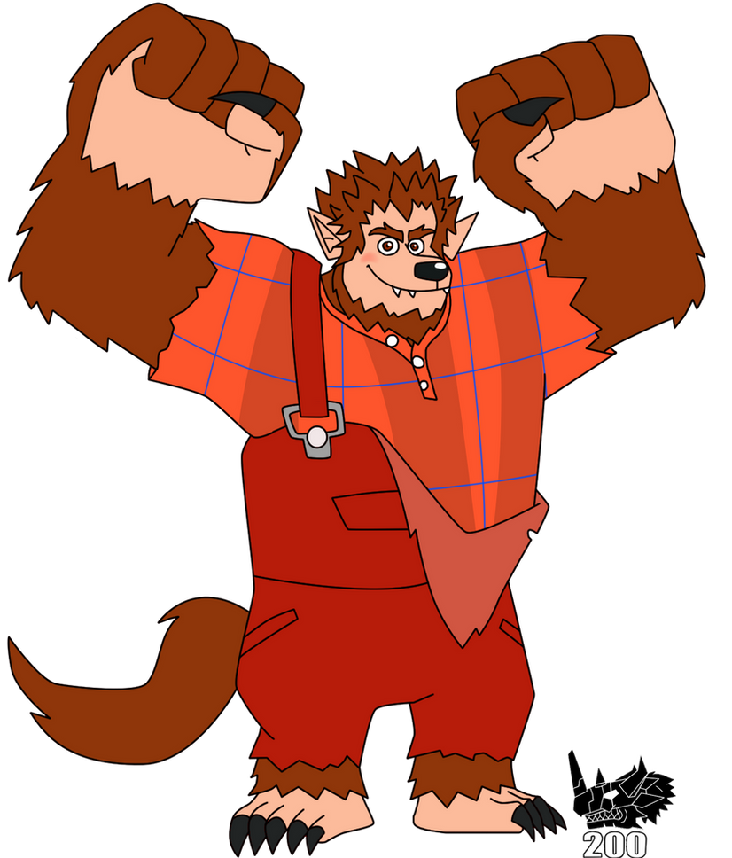 Werewolf Ralph Collab - Werewolf Ralph by RZGmon200 on DeviantArt