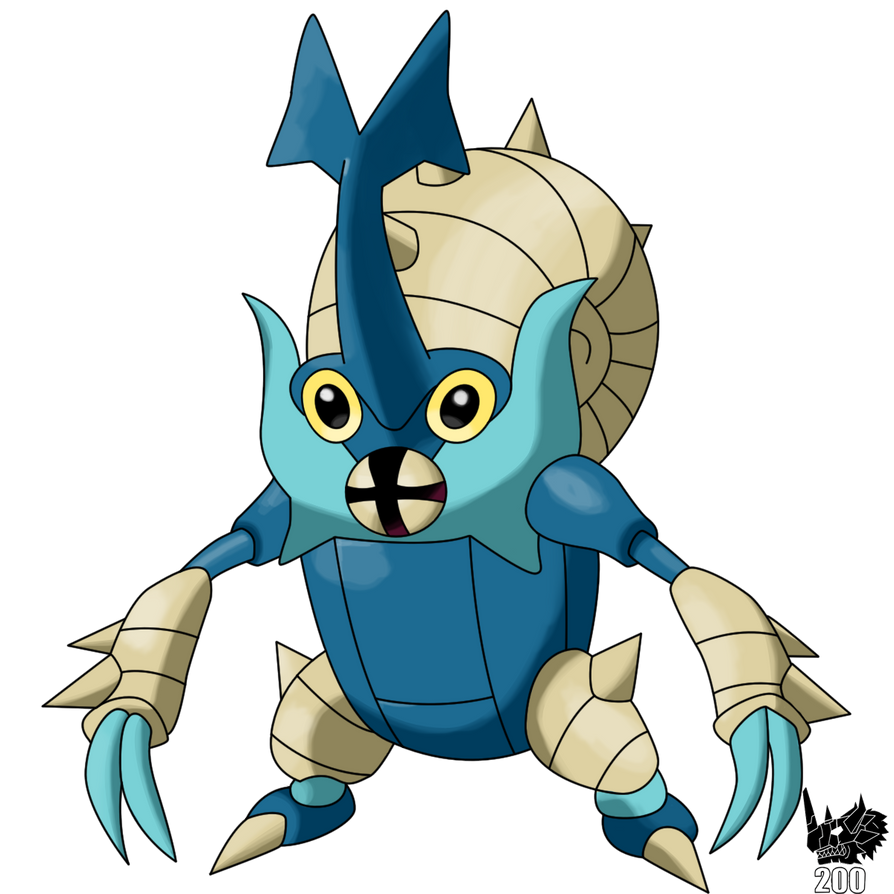 1006 - HARPUZZER Bug/Dragon O Pokémon inseto harpa. Harpuzzer é a
