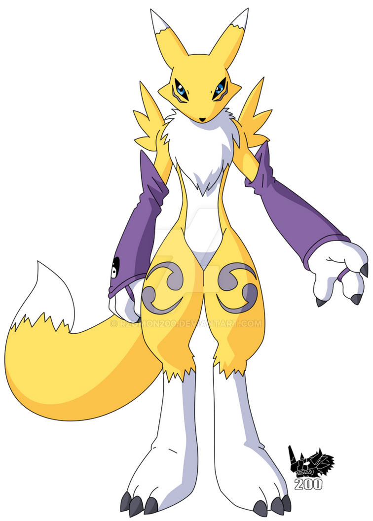 Renamon Computer Comm - Renamon by RZGmon200 on DeviantArt