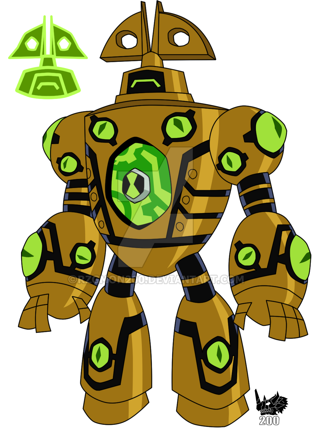 Biomnitrix Unleashed - Eye Work by RZGmon200 on DeviantArt