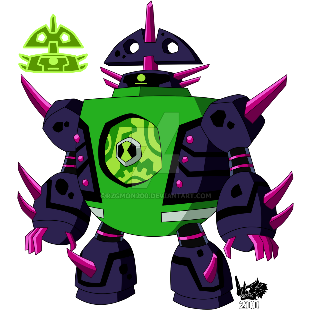 Biomnitrix Unleashed - Chromaclock by RZGmon200 on DeviantArt