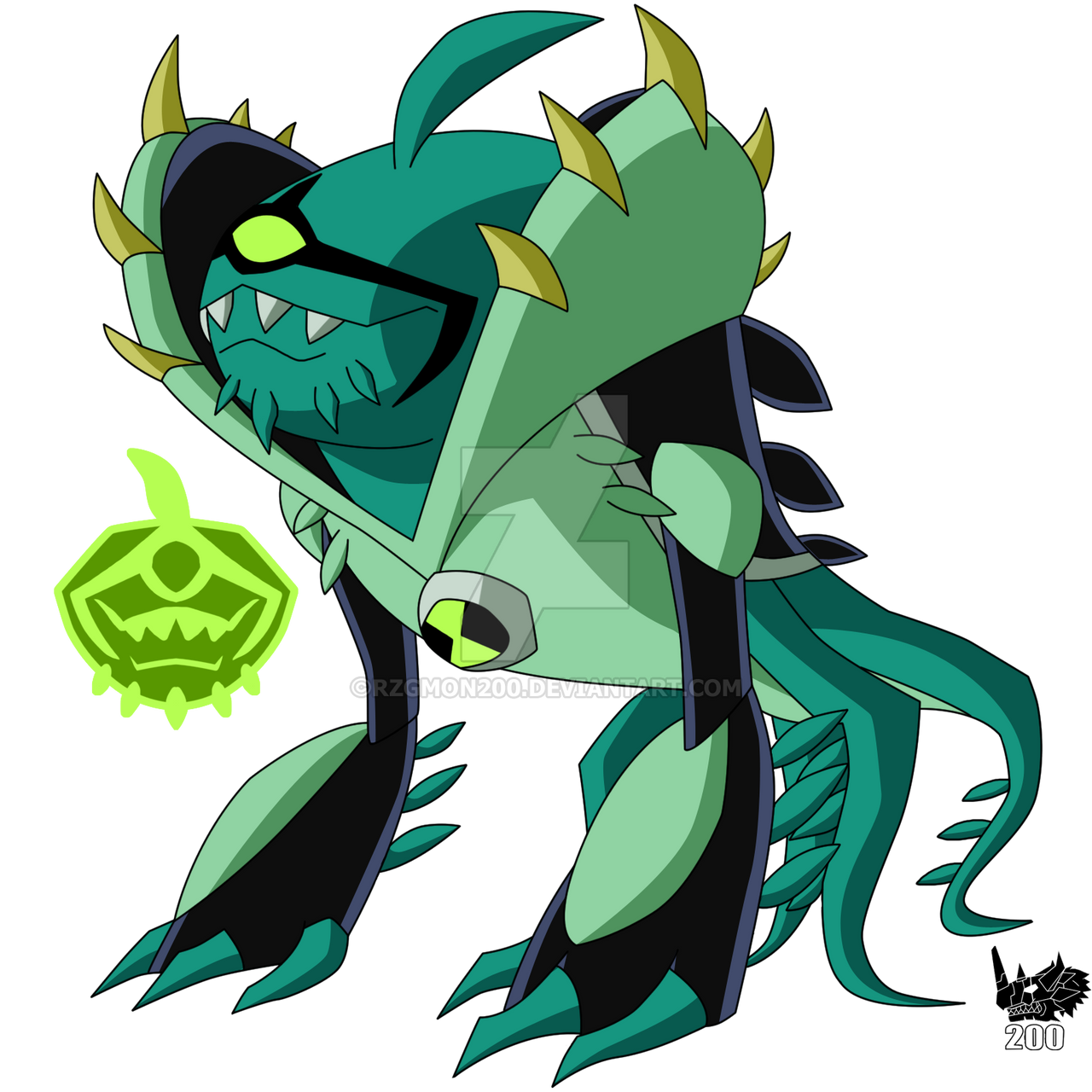 Biomnitrix Unleashed - Wildvineguana by RZGmon200 on DeviantArt