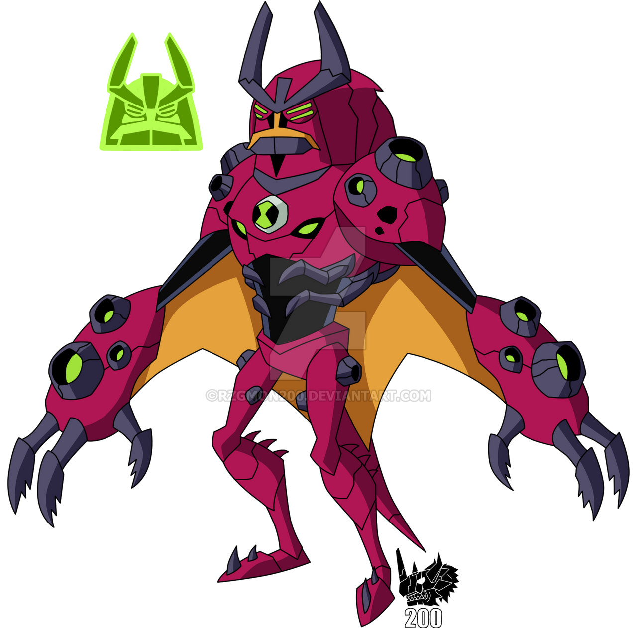 Biomnitrix Unleashed - Jethazard by RZGmon200 on DeviantArt