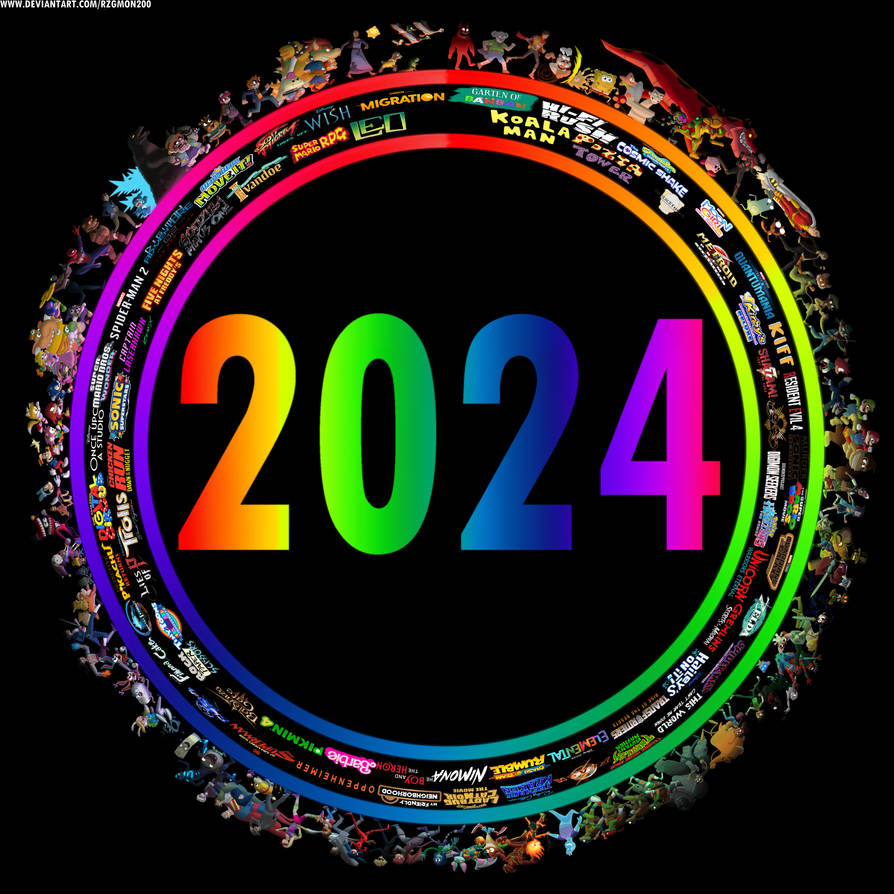 Happy new year 2024! by RZGmon200 on DeviantArt