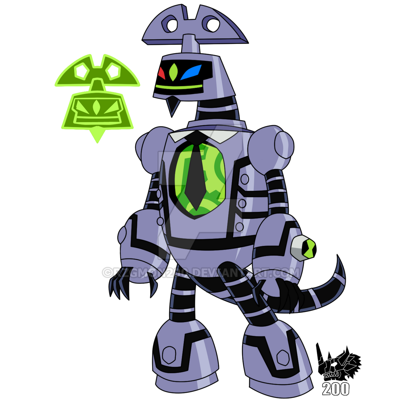 Clockwork Predator Rzgmon200 Com - Clasic design ClockAlien by RZGmon200 on DeviantArt
