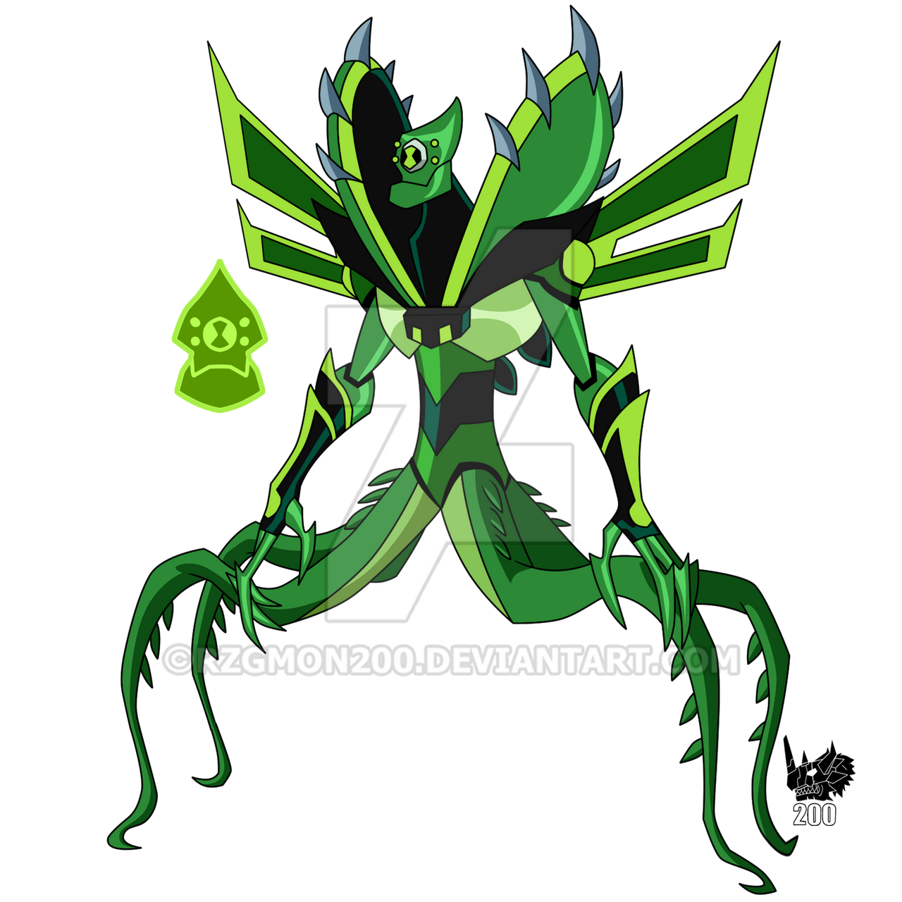 Biomnitrix Unleashed - Nanovine by RZGmon200 on DeviantArt