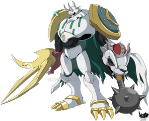 Omnimon (HerculesKabuterimon + Vikemon) redesign