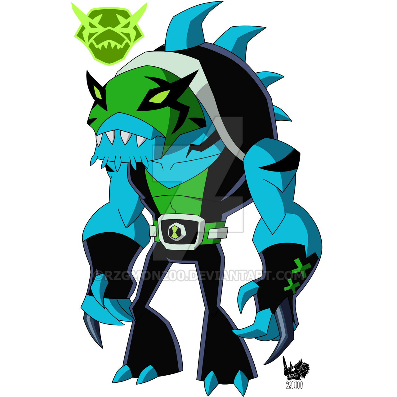 Biomnitrix Unleashed - Rathiguana by RZGmon200 on DeviantArt