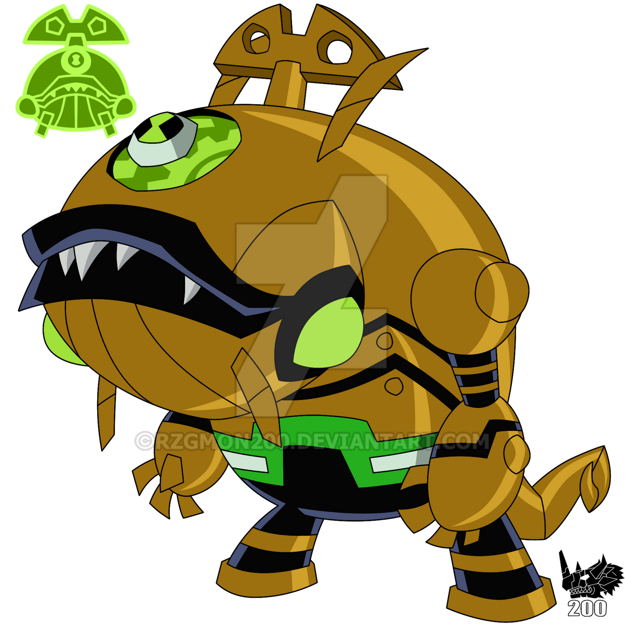 Clockwork Predator Rzgmon200 Biomnitrix Unleashed - Clockspit by RZGmon200 on DeviantArt