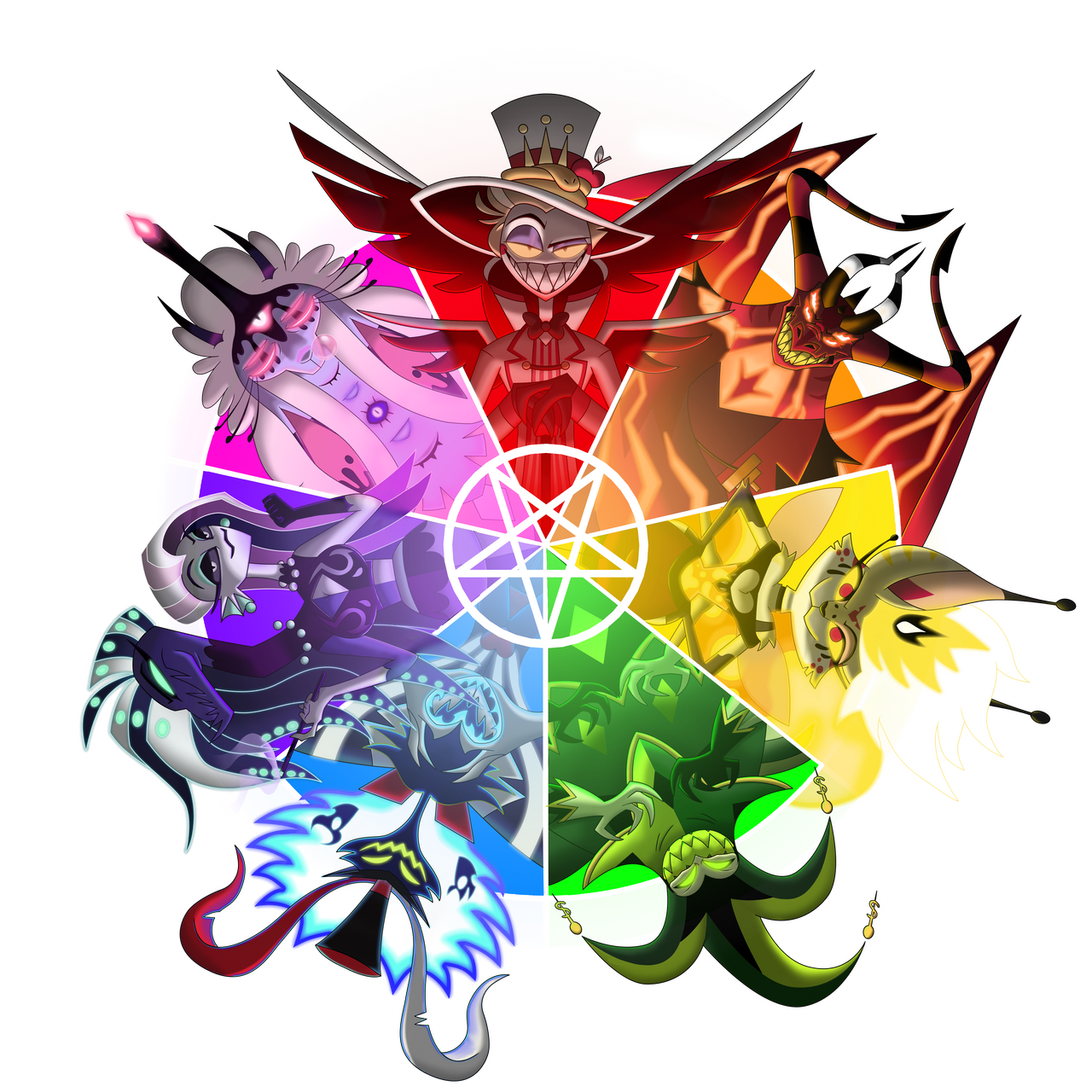 Hellish color roulette by RZGmon200 on DeviantArt