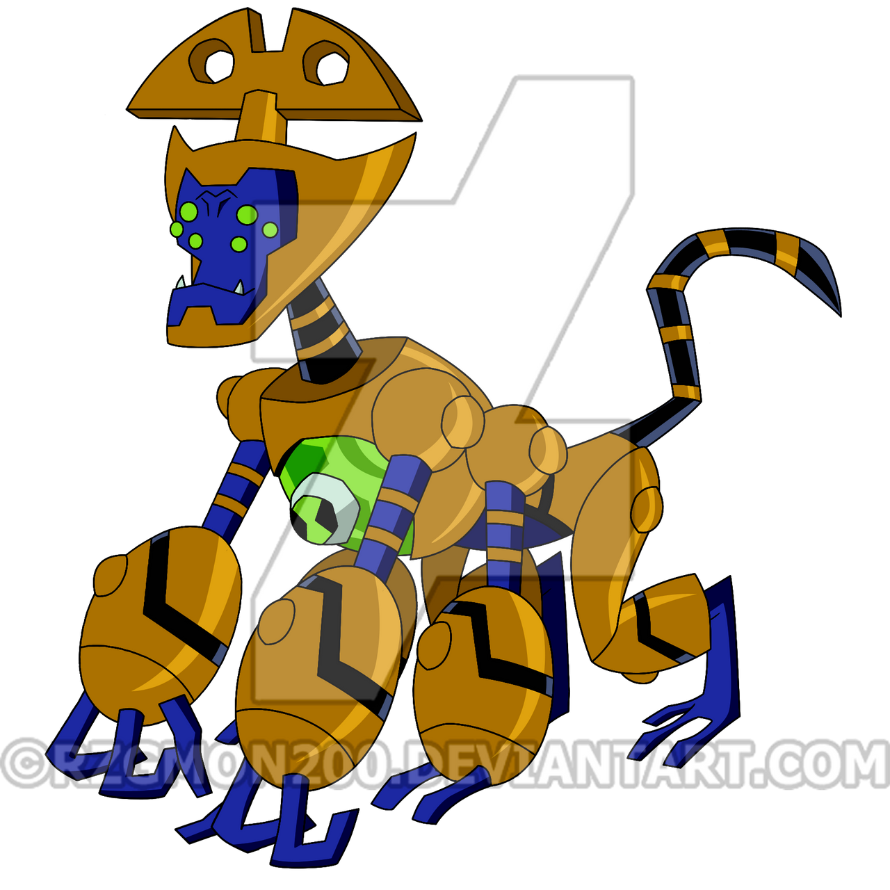 Clockwork Predator Rzgmon200 Biomnitrix Unleashed - Clockmonkey by RZGmon200 on DeviantArt