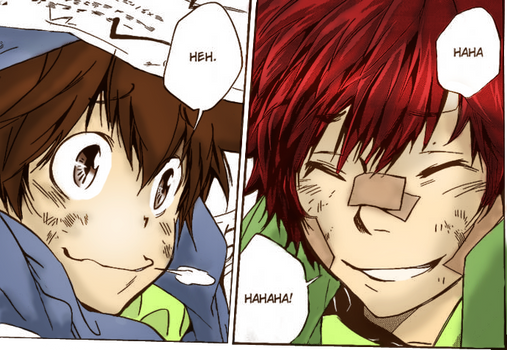 Tsunayoshi Sawada and Kozato Enma