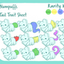 Numpuffs Tail Trait Sheet