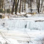 winter waterwall