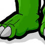 TAL Rex feet