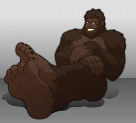 Posing Bigfoot 2 -GN3-