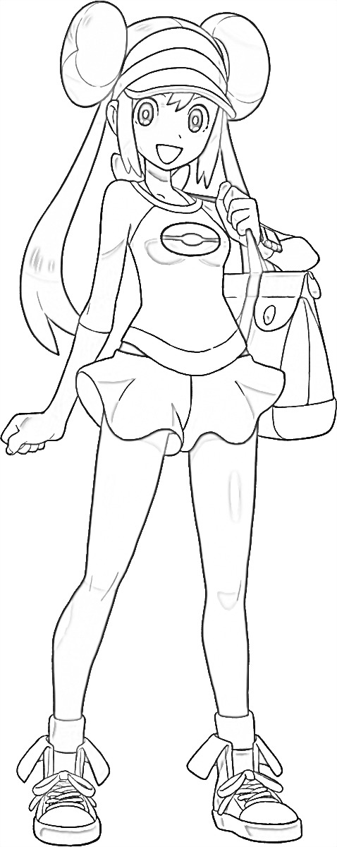 Rosa Coloring Page by YoutubeGuytheArtist on DeviantArt