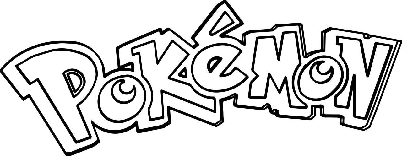 10 Cool Pokémon Logo Coloring Pages to Download