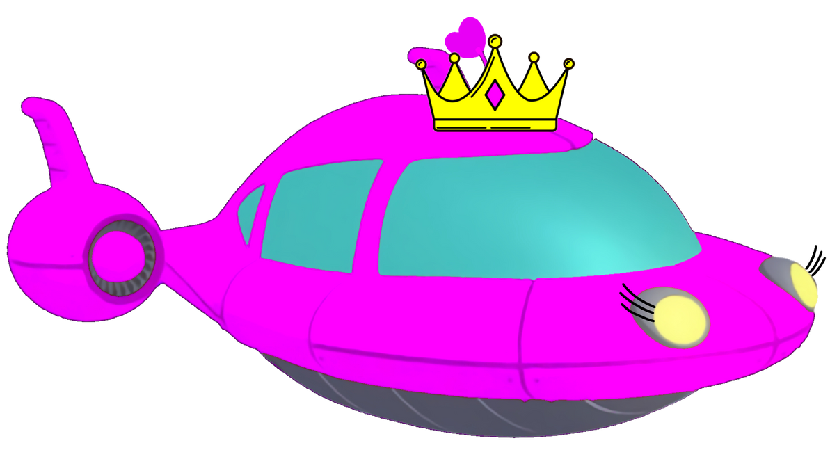 Pink Rocket as a princess by YoutubeGuytheArtist on DeviantArt
