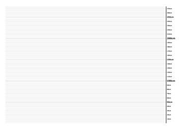 Blank Height Chart - Metric
