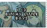Stamp - Bitchy Little Boys