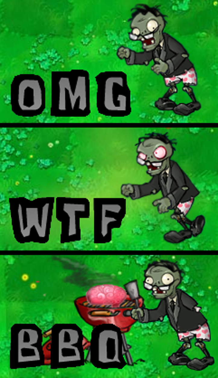 Plants Vs Zombies - OMGWTFBBQ