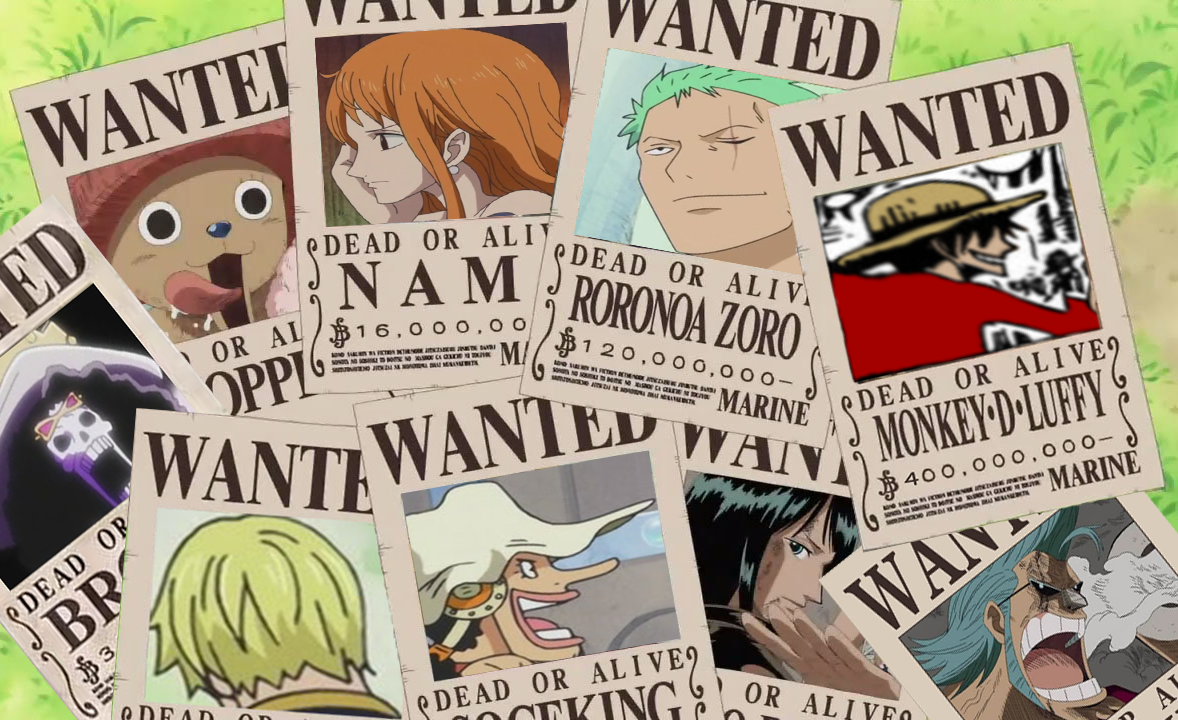 Mugiwara's New Wanted Posters