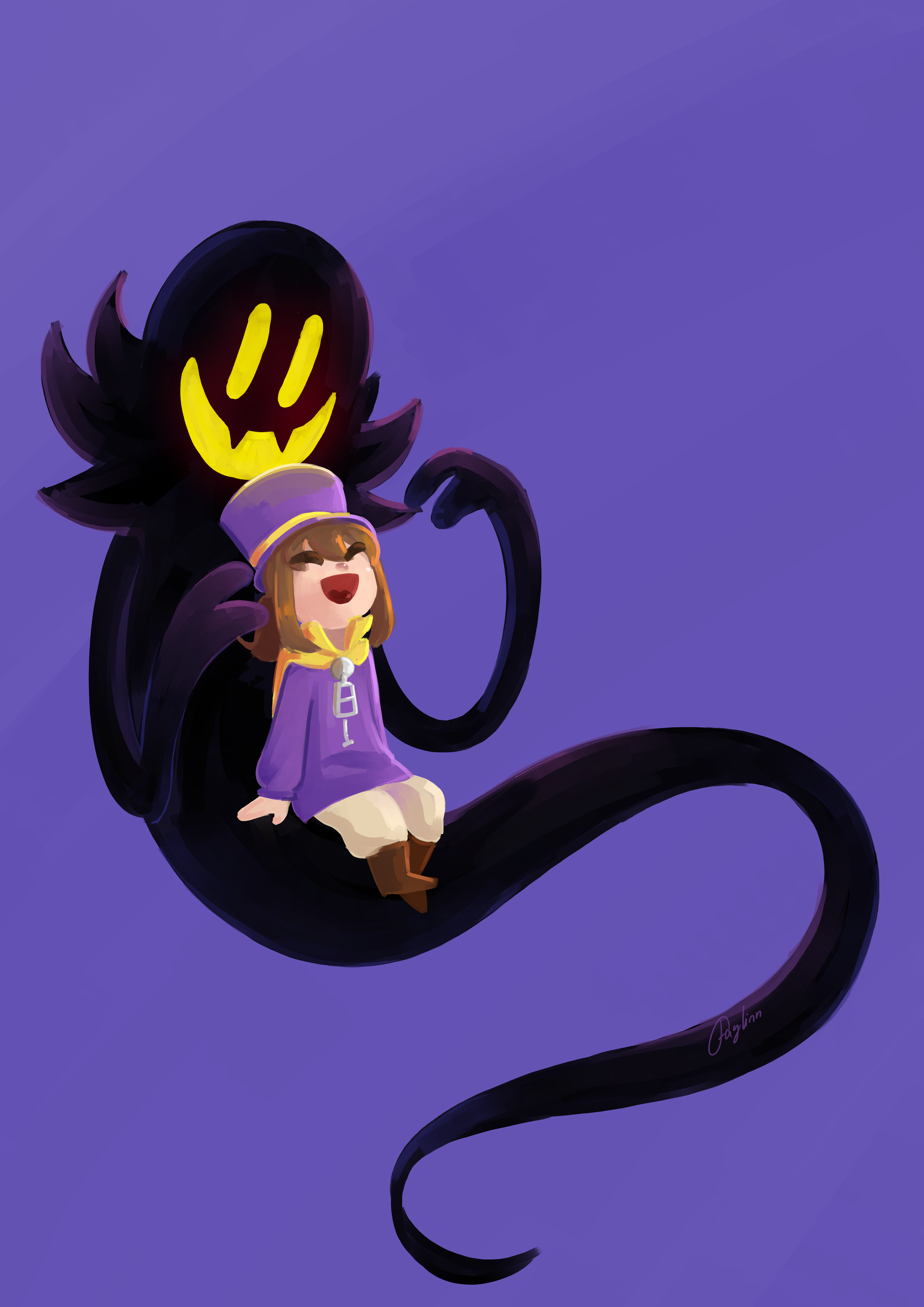 Hat Kid and Snatcher by XxFaylinnxX on DeviantArt