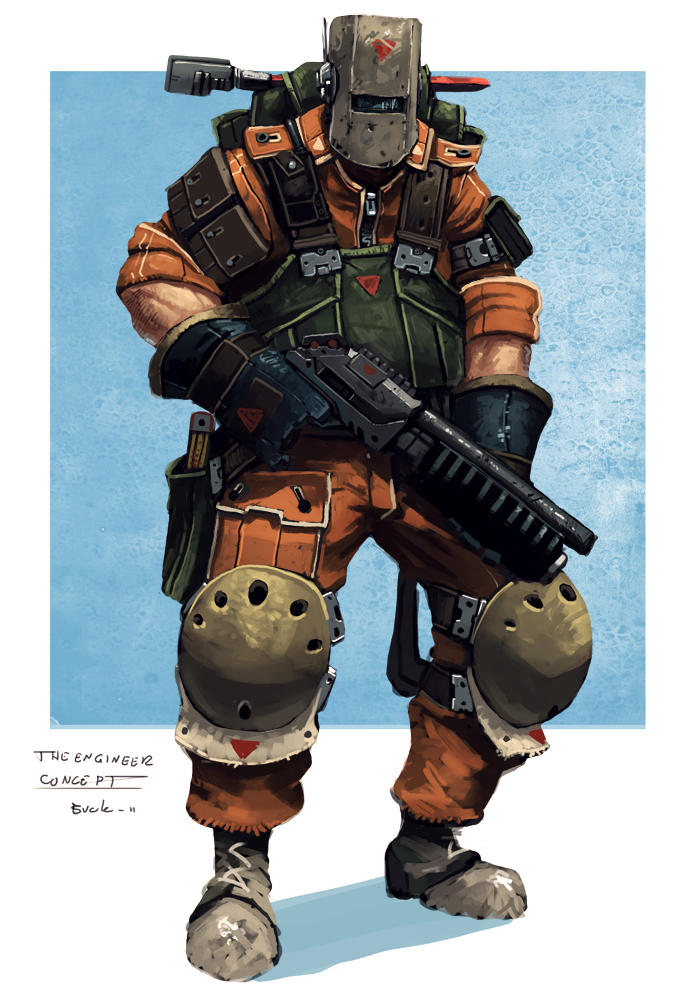 Devil Engineer The Engineer by Colorbind on DeviantArt