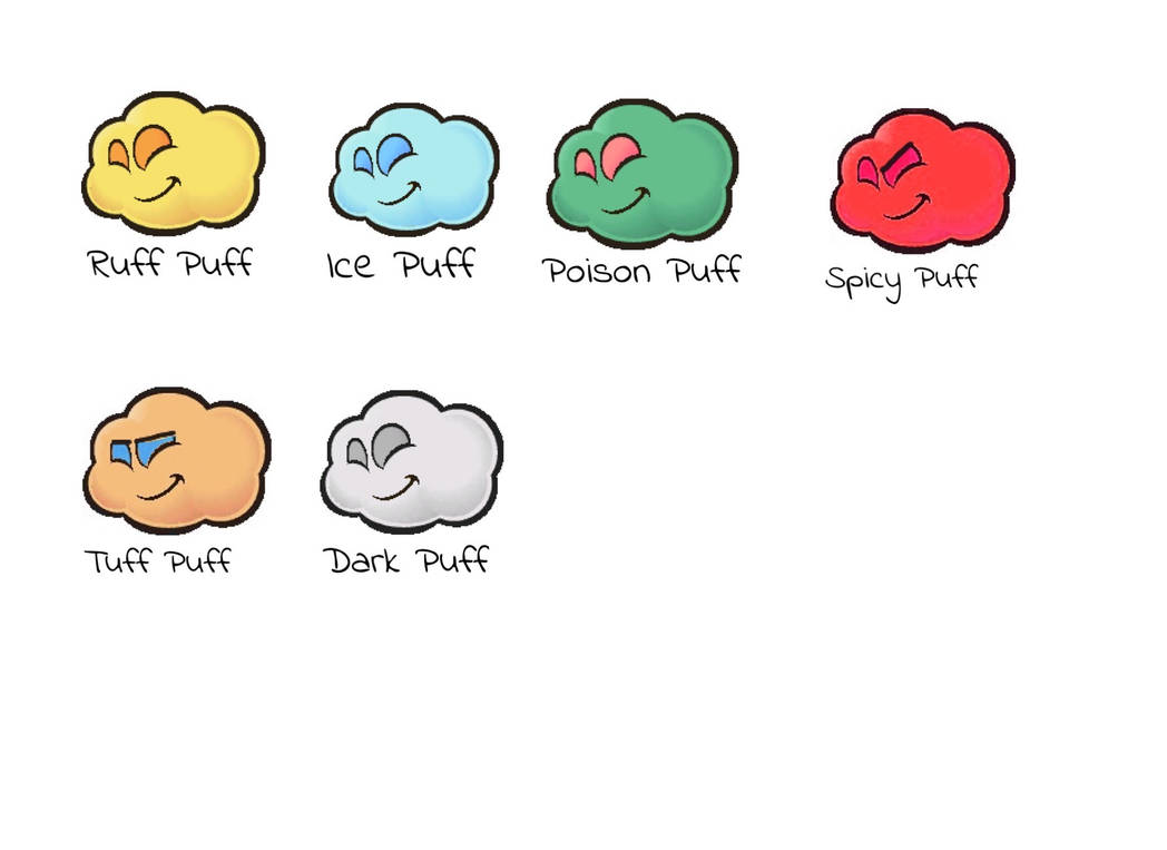 Mario Ruff Puff Paper Mario SD: Ruff Puffs by lucyDrawer11 on DeviantArt