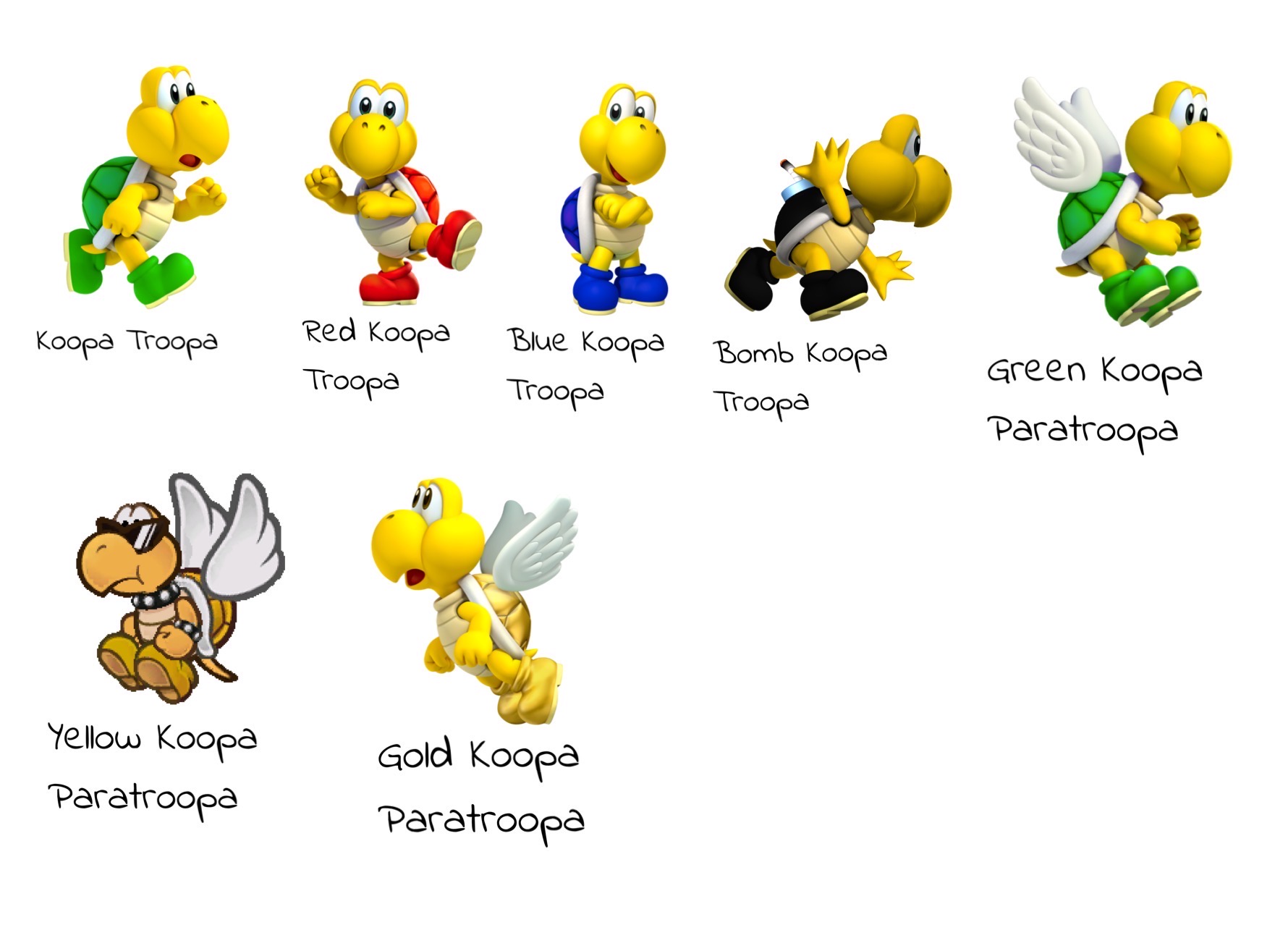 Koopa Color Koopa Species by lucyDrawer11 on DeviantArt