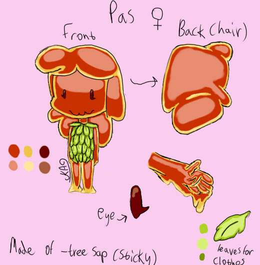 Tree sap slime redesign Pas