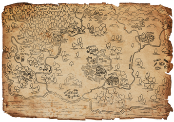 Konokou Fantasy Map