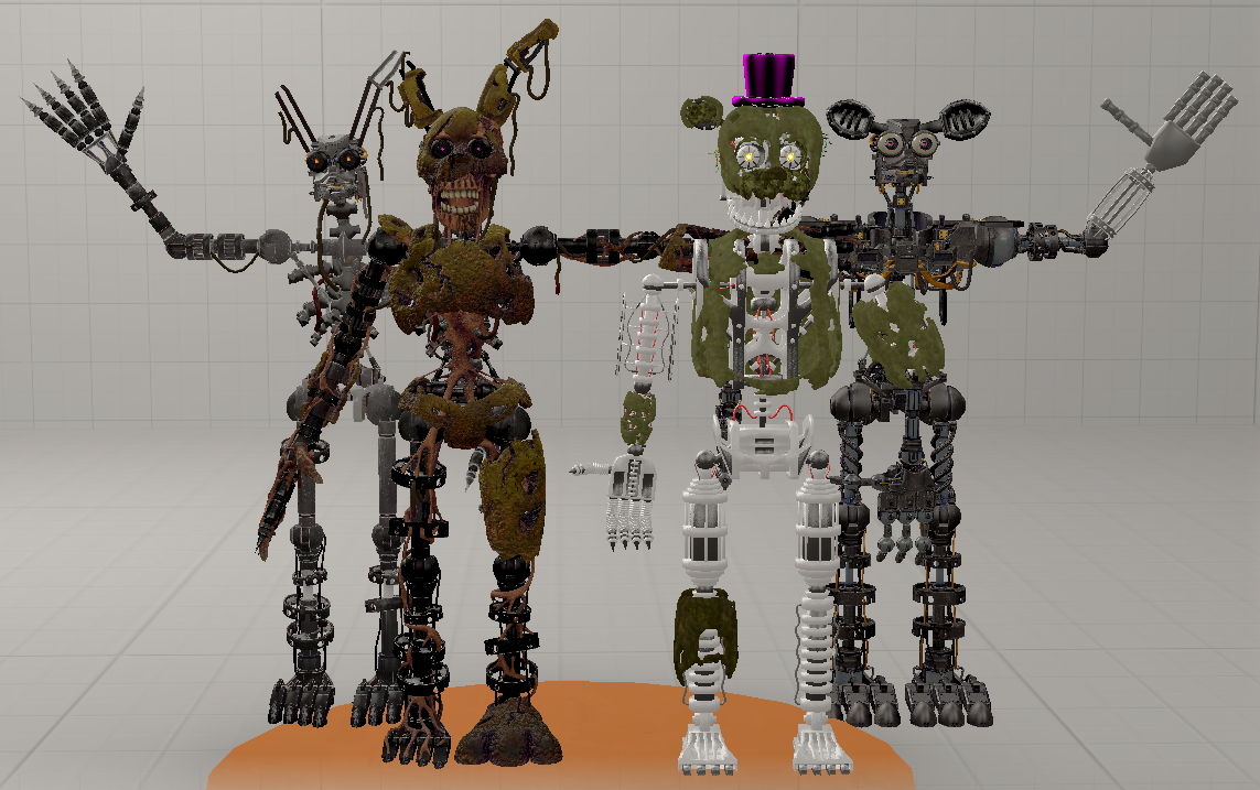 (FNAF SB SFM) The Mimics by GodziBoy6457 on DeviantArt